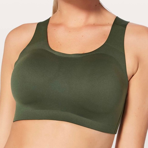 LIKE NEW Lululemon Enlite Bra - Pesto - Picture 5 of 9